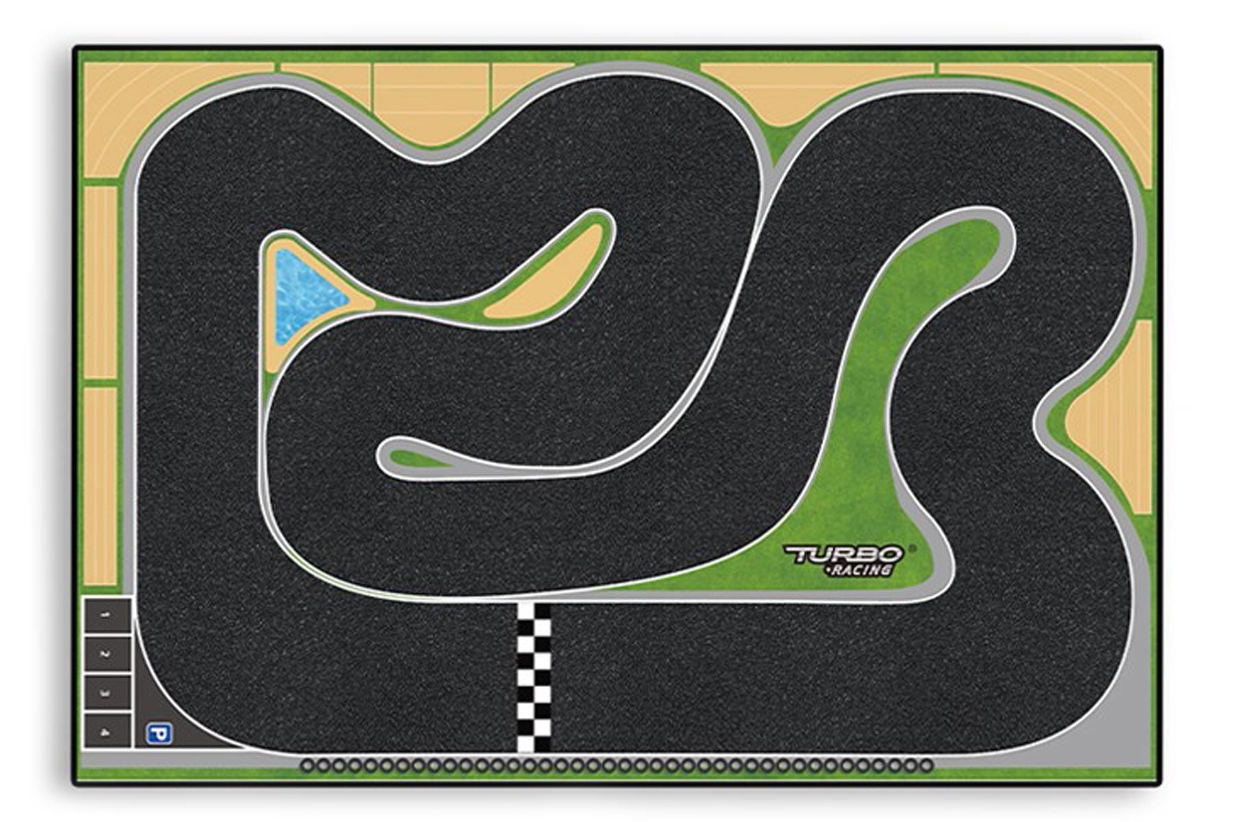 Turbo Racing Rollup Racetrack 80 x 120cm (31.2 x 46.8) [TBR760050] Motion  RC Europe