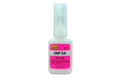 ZAP CA, Thin, 1/2 oz PT-09