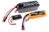 LiPo, NiMH, Li-ion, LiFe Batteries