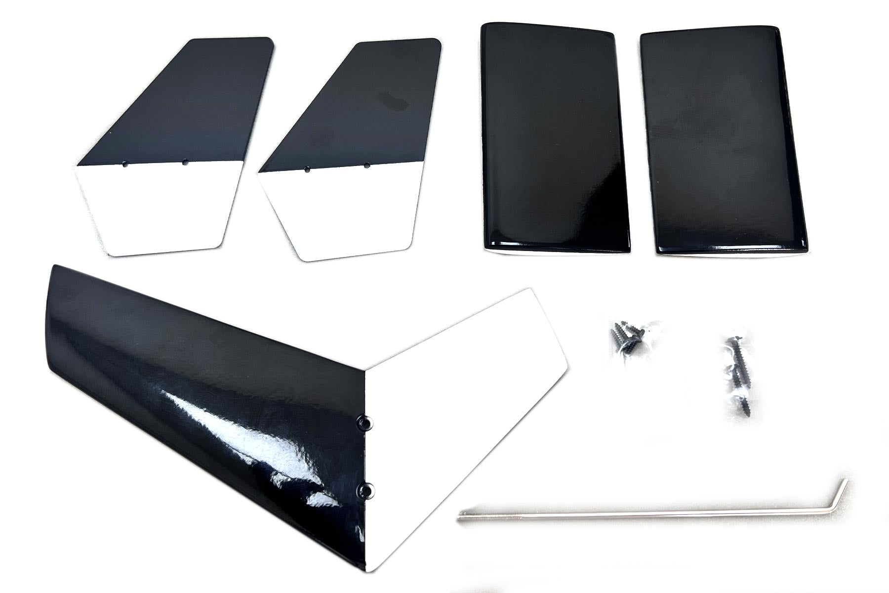 RotorScale 470 Size Airwolf Tail Fin Set