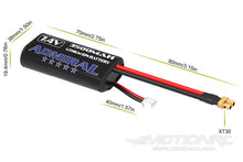 Load image into Gallery viewer, Admiral 3500mAh 2S 7.4V Li-ion Battery with XT30 Connector ADM6024-011
