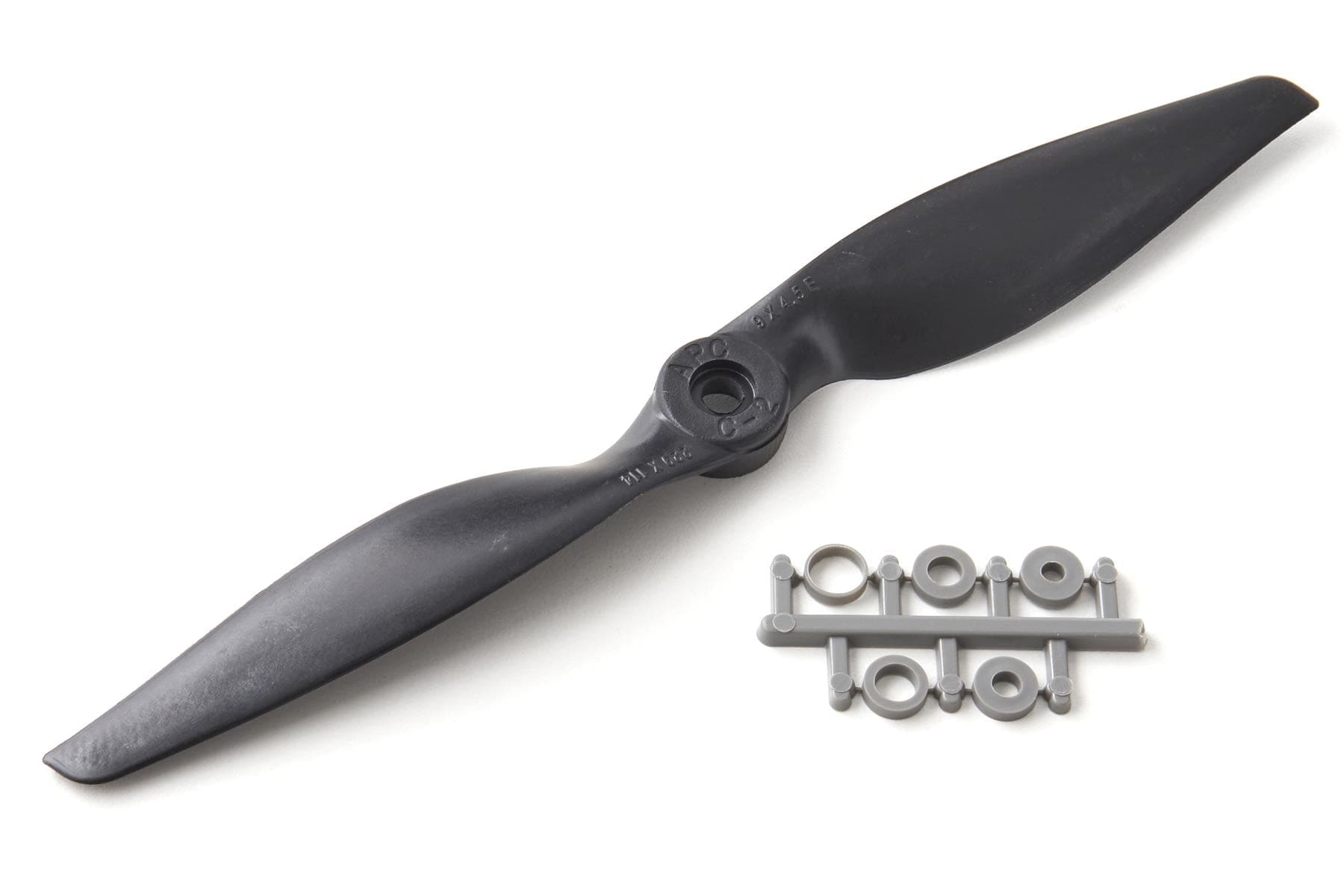 APC 9x4.5 Thin Electric Propeller - Black LPB09045E