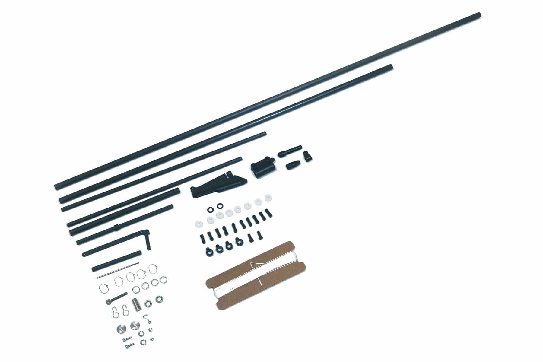 Bancroft 655mm Dragon Force 65 V6-V8 Complete B Rig Assembly Set (without Sails) BNC1048-188