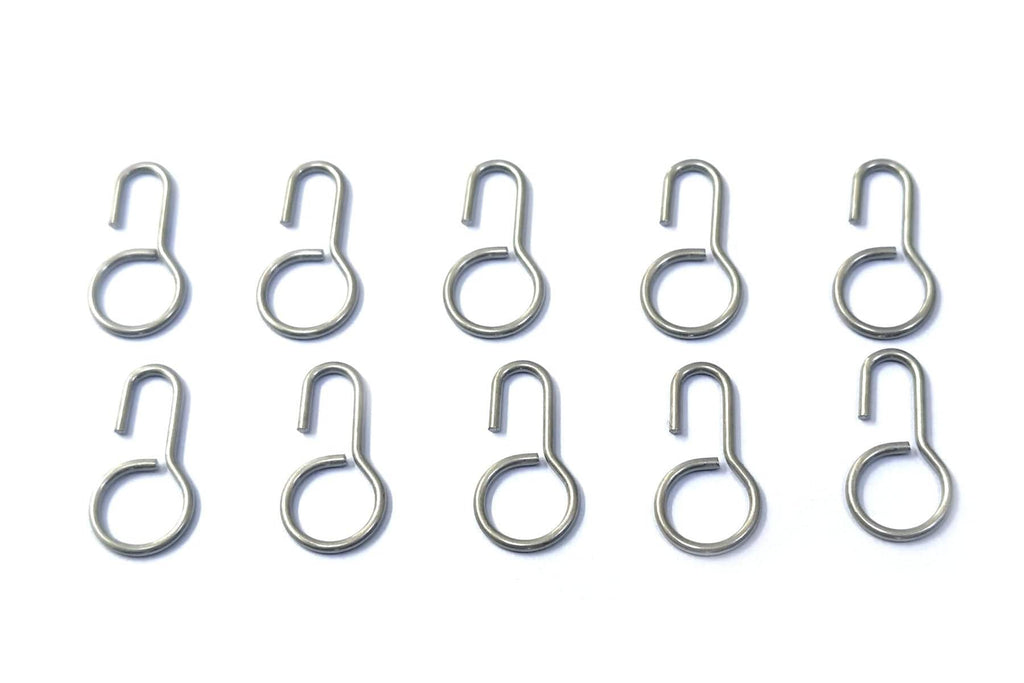 Bancroft DF65 V6-V8 Stainless Steel Sail Clew Hooks 2025 Version (10) BNC1048-195