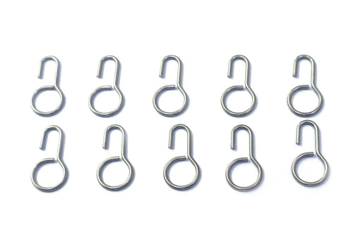 Bancroft DF65 V6-V8 Stainless Steel Sail Clew Hooks 2025 Version (10) BNC1048-195