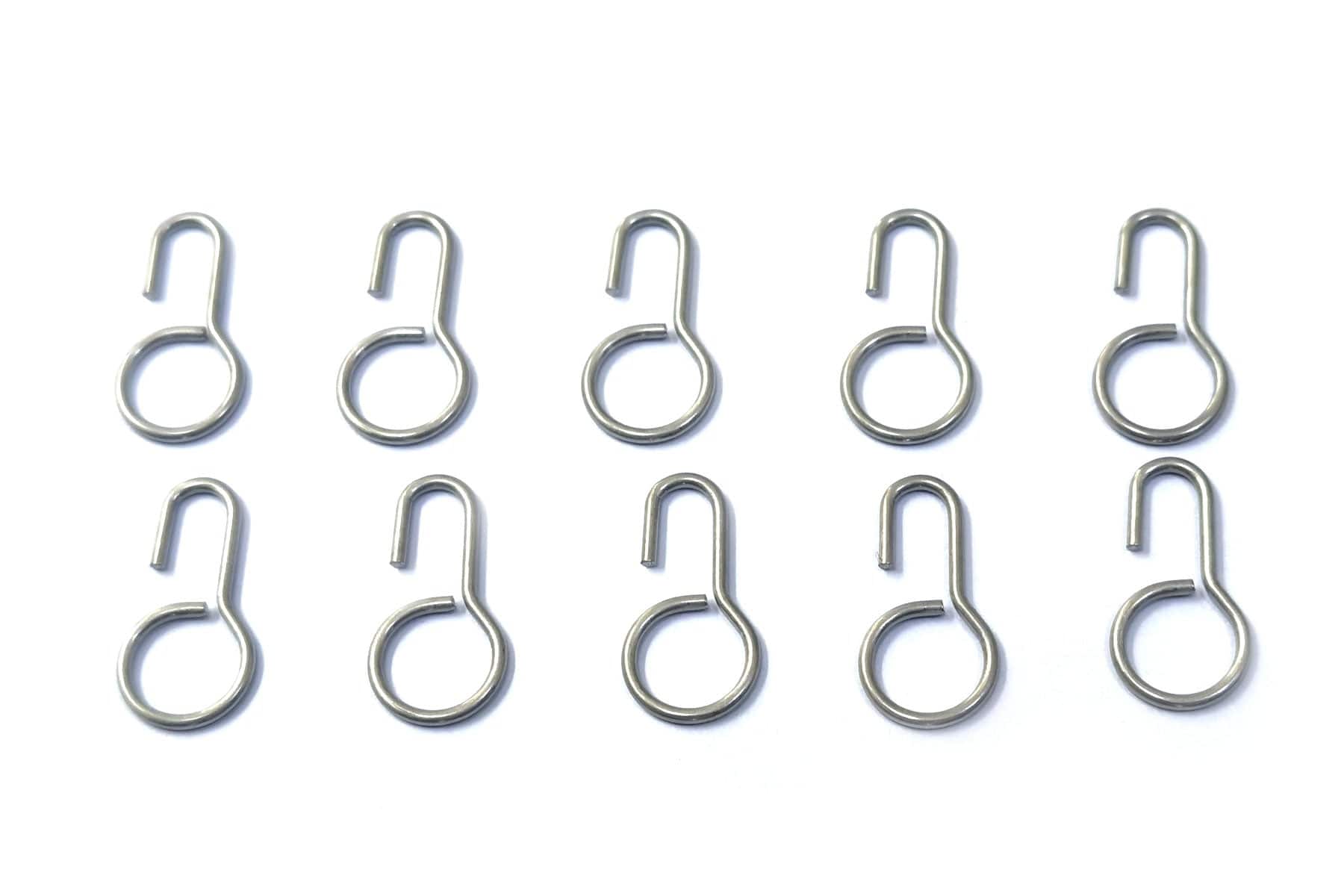Bancroft DF65 V6-V8 Stainless Steel Sail Clew Hooks 2025 Version (10) BNC1048-195