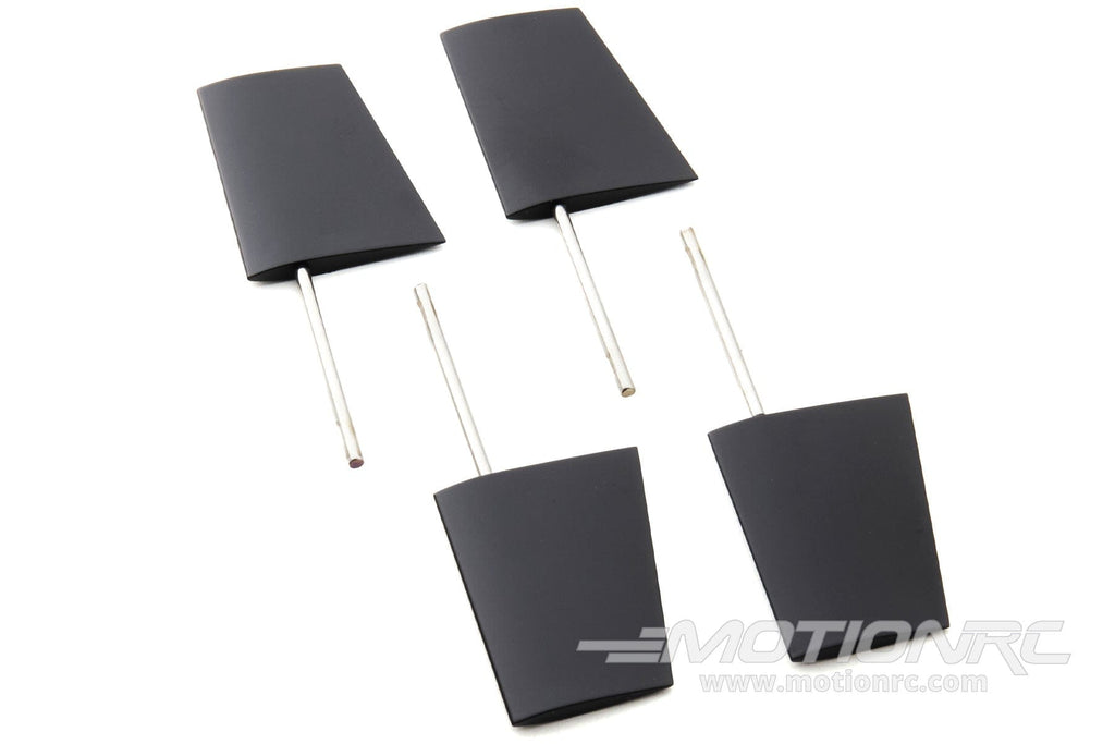 Bancroft Dusseldorf 1/25 Scale Rudder Set (4) BNC1057-101