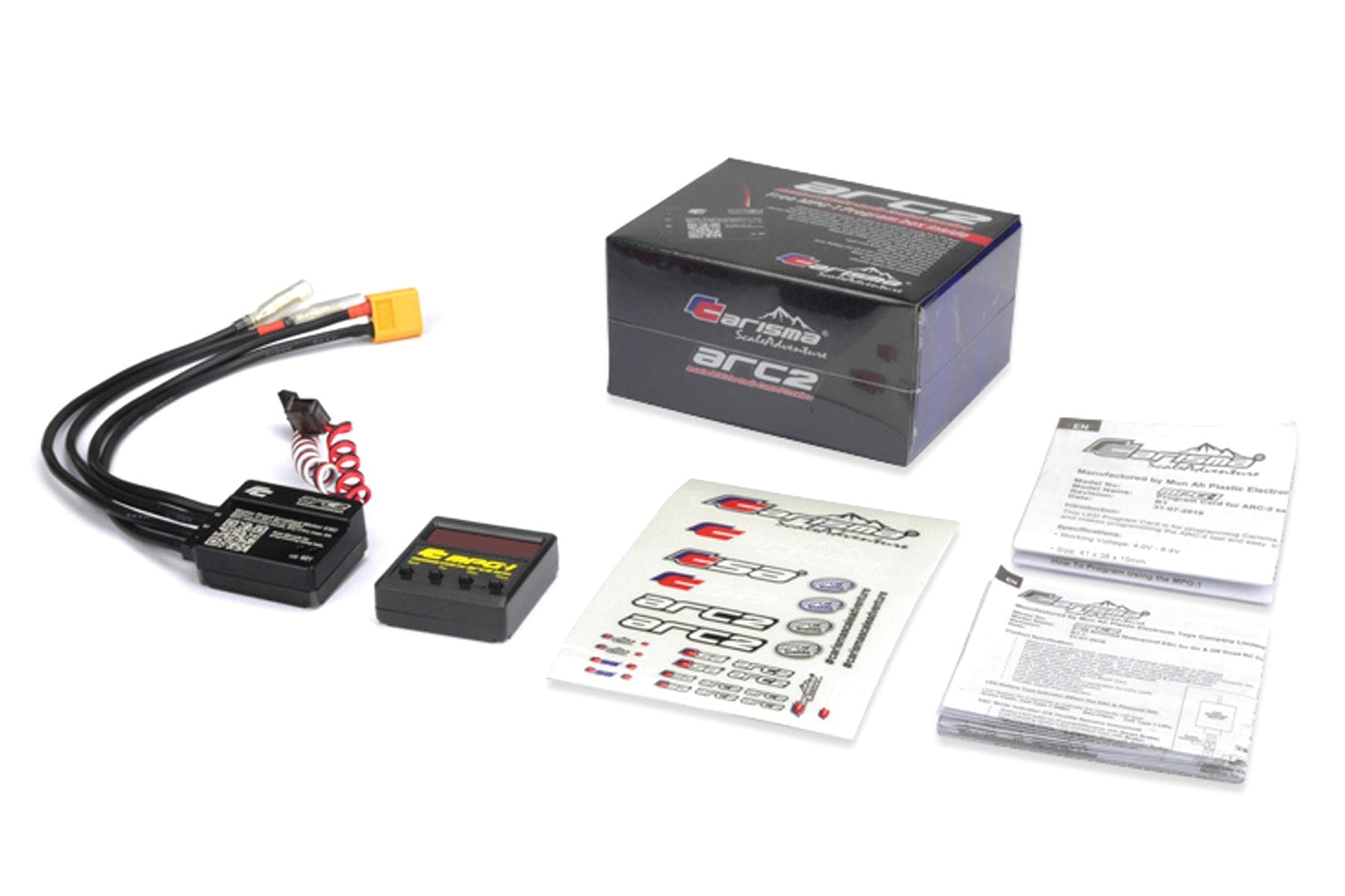 Carisma ARC-2 Multi-Function 1/10 Scale 70A Brushed ESC with Program Box CIS16115