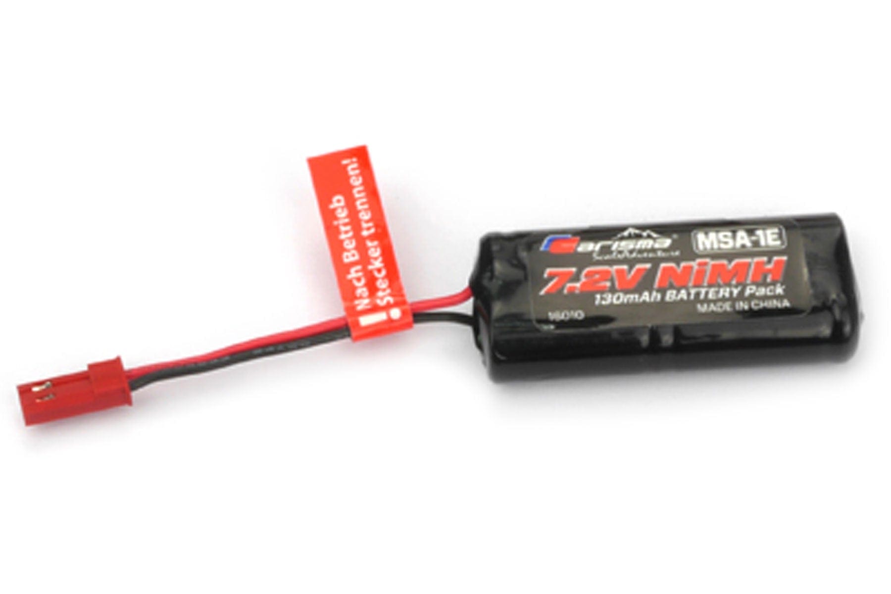 Carisma MSA-1E 2S 7.2v 130mAh NiMH Battery with JST Connector CIS16010