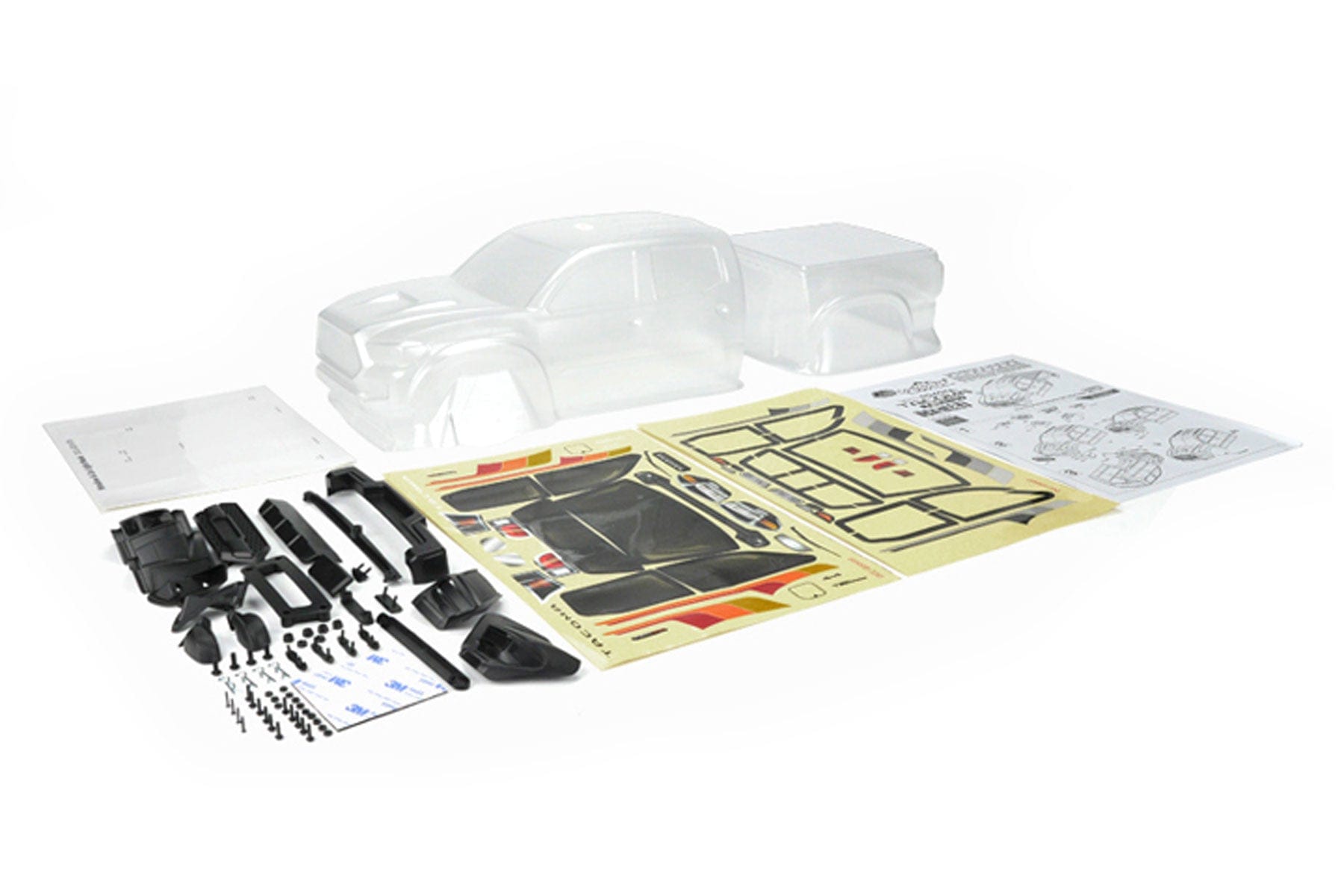 Carisma SCA-1E Toyota Tacoma TRD Pro Clear Body Set CIS16393