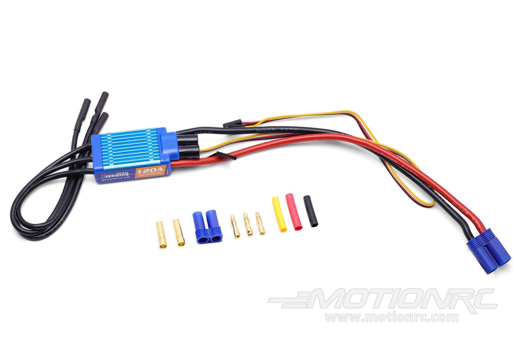 Freewing 120A ESC with 8A BEC and Reverse Thrust Function - 90mm F-15 034D002010