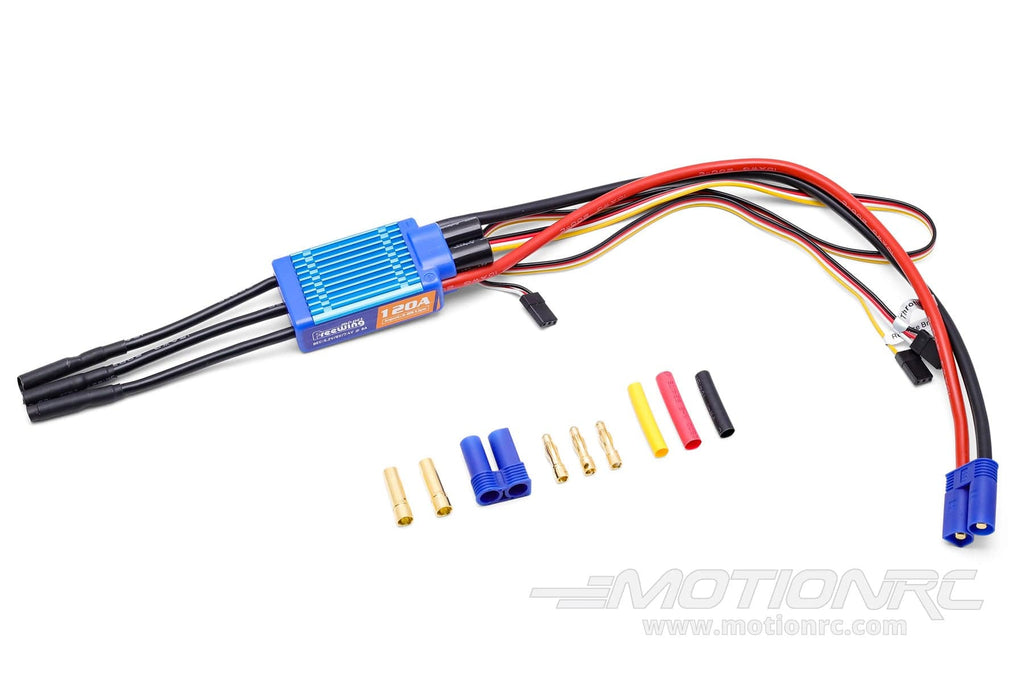 Freewing 120A ESC with 8A BEC and Reverse Thrust Function - 90mm F-16 012D002012