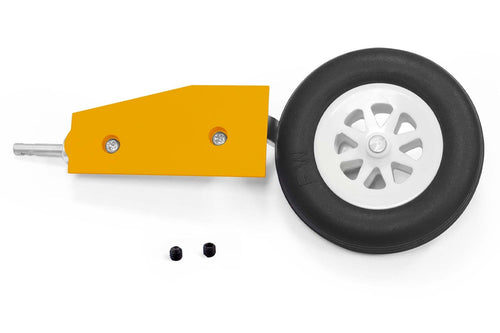 Freewing 80mm EDF Avanti S V2 Yellow Main Landing Gear Strut and Tire - Right FJ21215086