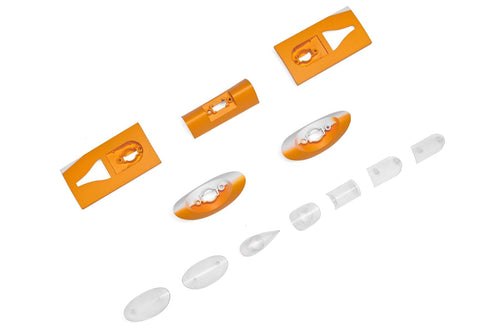 Freewing 90mm EDF Ares 3D LED Light Cover Set - Yellow FJ323210911