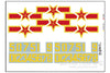 Freewing 90mm EDF PLAAF J-10A Water Decal Set B FJ3211107B