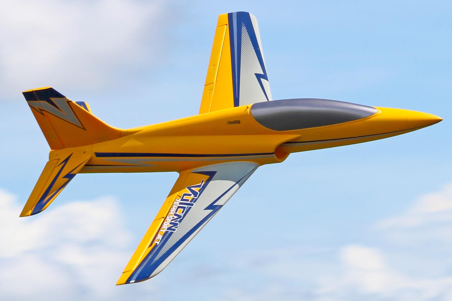 Freewing Vulcan High Performance 70mm EDF Sport Jet - PNP FJ21911P