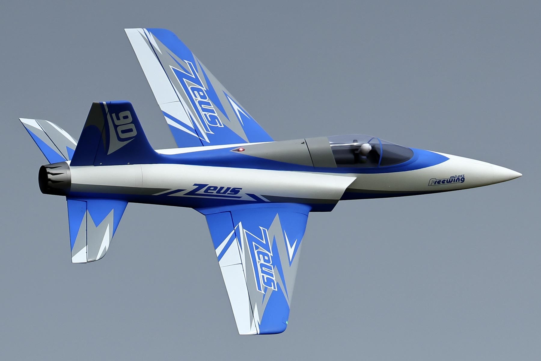 Freewing Zeus 90mm 6S EDF Sport Jet - PNP FJ32011P