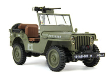 Load image into Gallery viewer, Heng Guan US Military Green 1/14 Scale Jeep - RTR HGN-HG458GREEN
