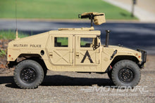 Load image into Gallery viewer, Heng Guan US Military HUMVEE Tan 1/10 Scale 4x4 Tactical Truck - RTR HGN-P408PROTAN
