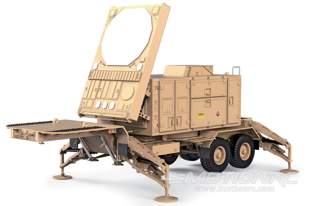 Heng Guan US Military Tan 1/12 Scale Radar Array Trailer - KIT HGN-P804TAN