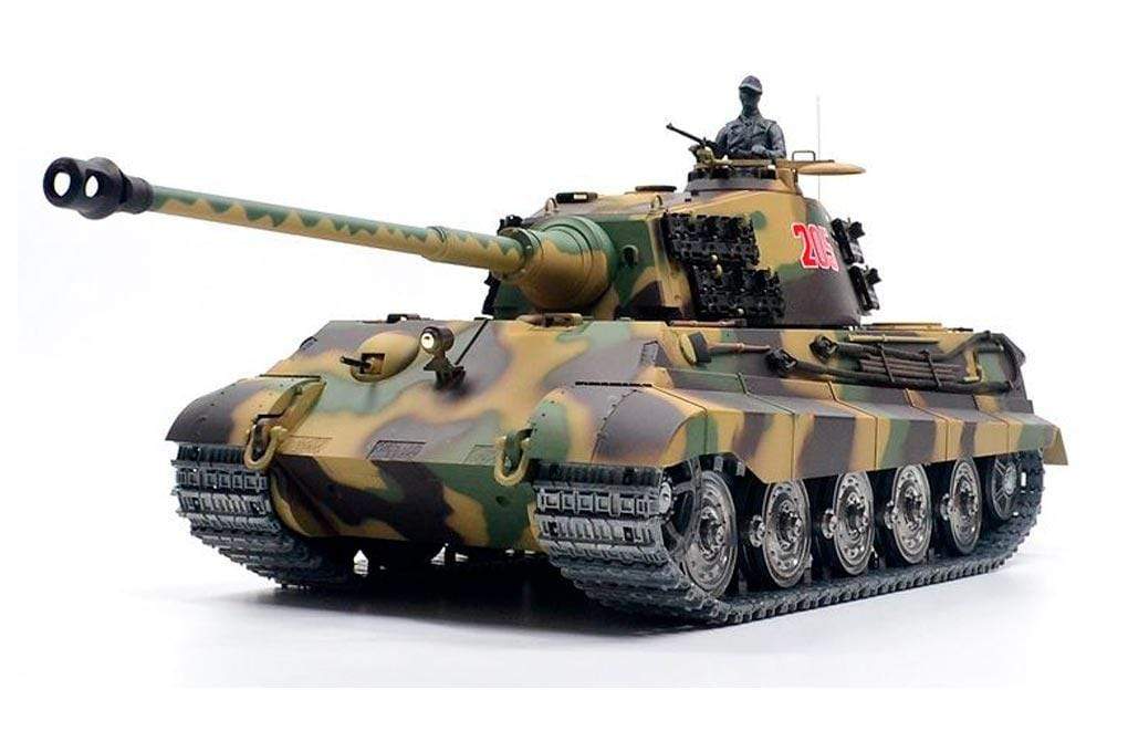 Heng Long German King Tiger Henschel Professional Edition 1/16 Scale Heavy Tank - RTR - (OPEN BOX) HLG3888-002(OB)