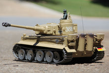 Load image into Gallery viewer, Heng Long German Tiger 1 North Africa Professional Edition 1/16 Scale Heavy Tank - RTR HLG3818-006
