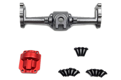 Hobby Plus 1/18 Scale EVO Pro Machined Aluminum V2 Rear Axle HBP240348