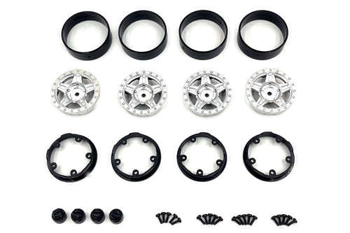 Hobby Plus 1/18 Scale Satin Silver Deep Star 1.2