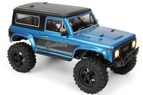 Hobby Plus CR18P V3 Metallic Cyan Rushmore 1/18 Scale Brushless 4WD Mini Crawler - RTR HBP1810416-V3