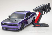 Load image into Gallery viewer, Kyosho Fazer Mk2 Purple 2015 Dodge Hellcat Challenger 1/10 Scale 4WD Car - RTR KYO34415T1C
