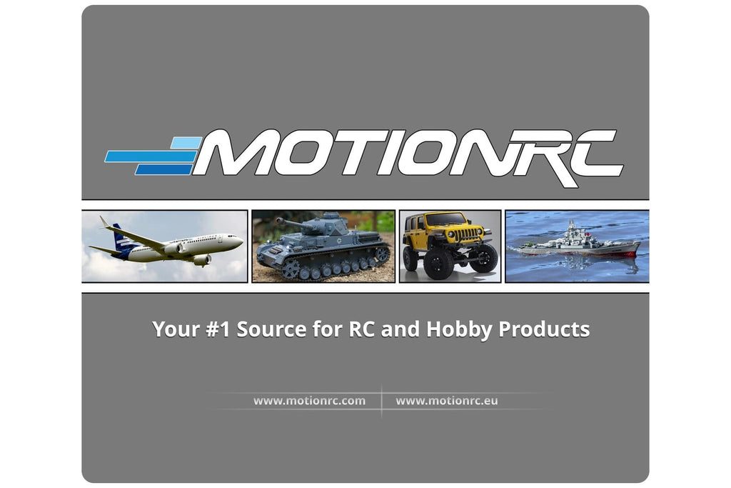 Motion RC 8" x 9.5" Mouse Pad - Grey MRC7014-001