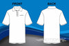 Motion RC Logo Embroidered Polo Shirt - White