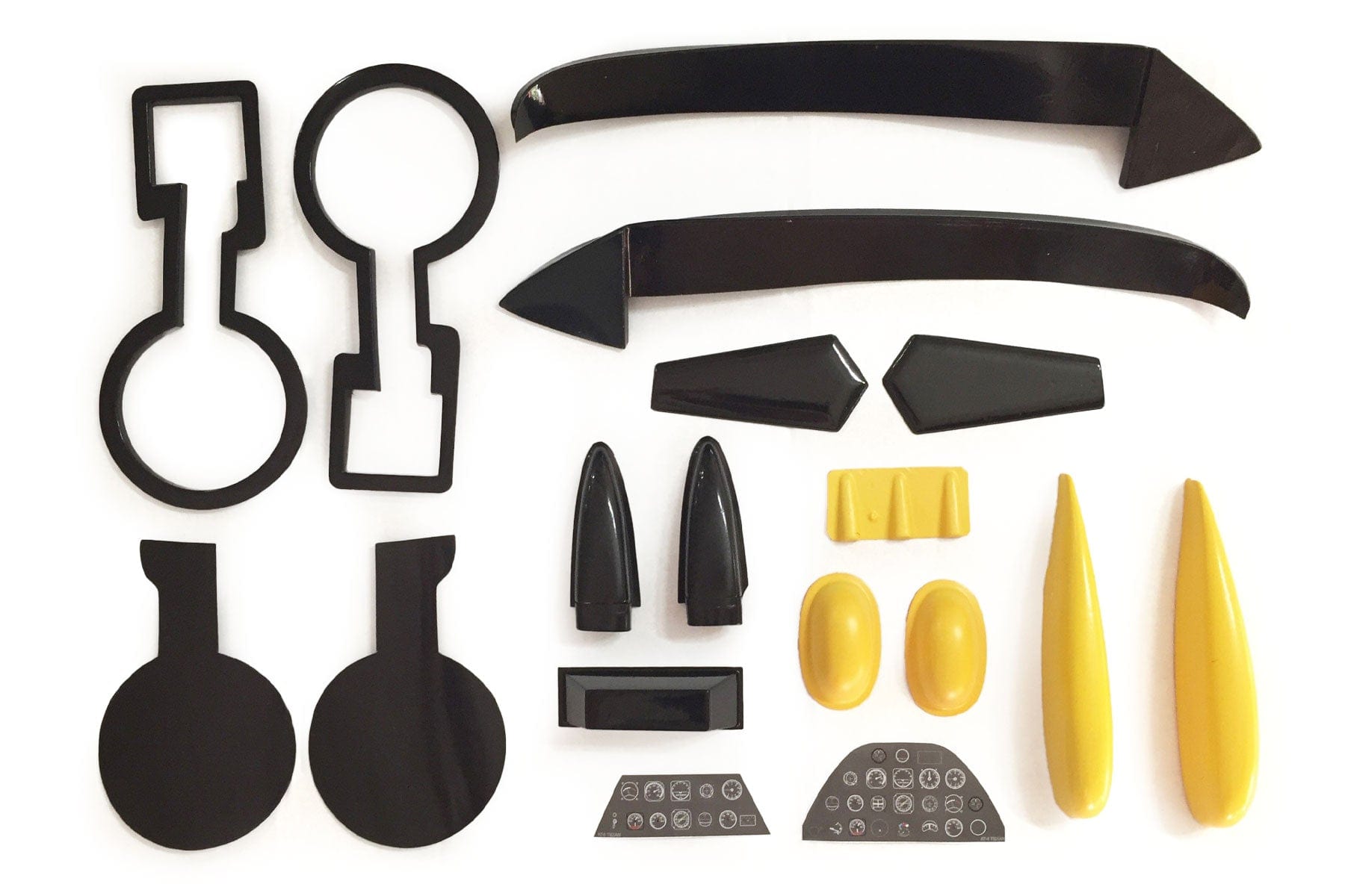 Nexa 1540mm AT-6 Texan Black Plastic Parts Set NXA1062-106