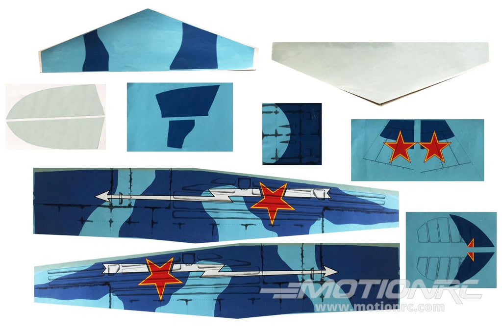 Nexa 1540mm Yakovlev Yak-9 Covering Set (Fuselage and Tail) NXA1035-108
