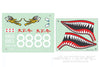 Nexa 1570mm P-40 Warhawk Decal Set NXA1009-106