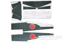 Lade das Bild in den Galerie-Viewer, Nexa 1580mm A6M5 Zero Green Covering Set (Fuselage and Tail) NXA1017-107
