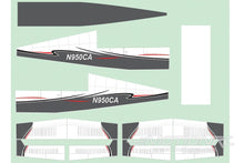 Load image into Gallery viewer, Nexa 1580mm G35 Sport V-Tail Covering Set (Fuselage and Tail) NXA1030-107
