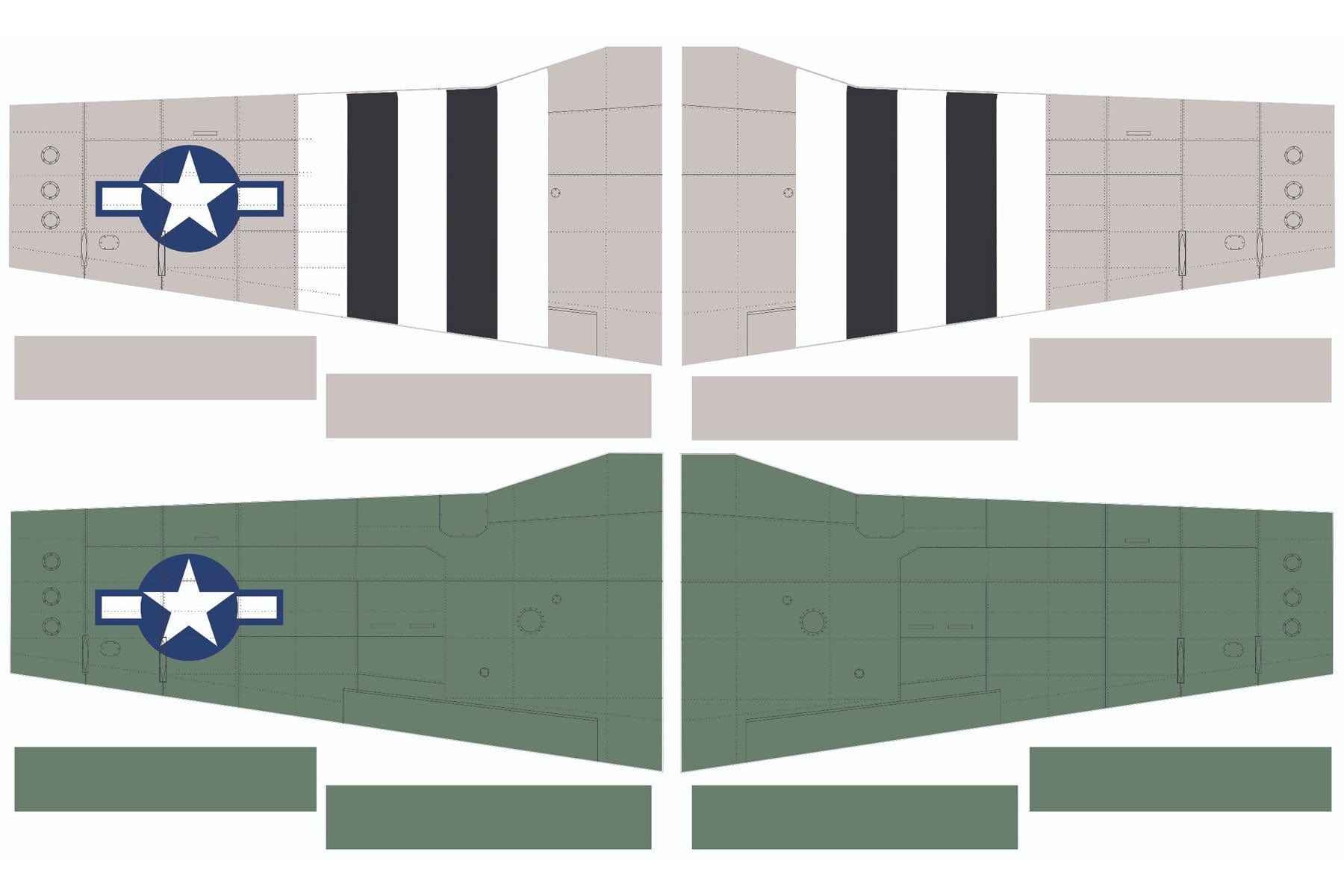 Nexa 1580mm P-51D Mustang 