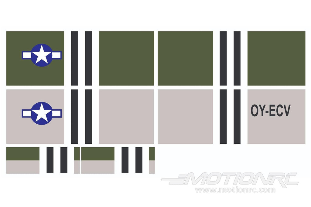 Nexa 1620mm L-4 Grasshopper Covering Set (Wing) NXA1005-109