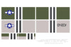 Nexa 1620mm L-4 Grasshopper Covering Set (Wing) NXA1005-109