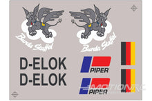 Load image into Gallery viewer, Nexa 1620mm Piper PA-18 Super Cub Burda Decal Sheet NXA1015-106
