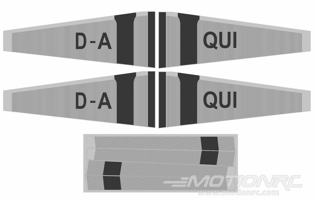 Nexa 1630mm Junker JU-52 Covering Set (Wing) NXA1022-109