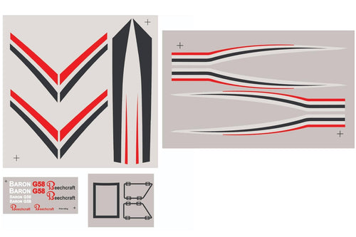 Nexa 1760mm G58 Sport Decal Set NXA1016-106