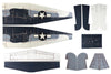 Nexa 1800mm F4U Corsair "Big-Hog" Covering Set - Fuselage and Tail NXA1074-107
