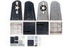 Nexa 1800mm F4U Corsair "Big-Hog" Covering Set - Wing NXA1074-108