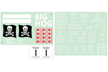 Load image into Gallery viewer, Nexa 1800mm F4U Corsair &quot;Big-Hog&quot; Decal Set NXA1074-105
