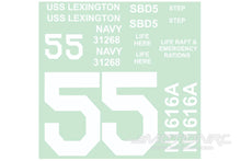 Load image into Gallery viewer, Nexa 2060mm SBD-5 Dauntless Decal Set NXA1011-108
