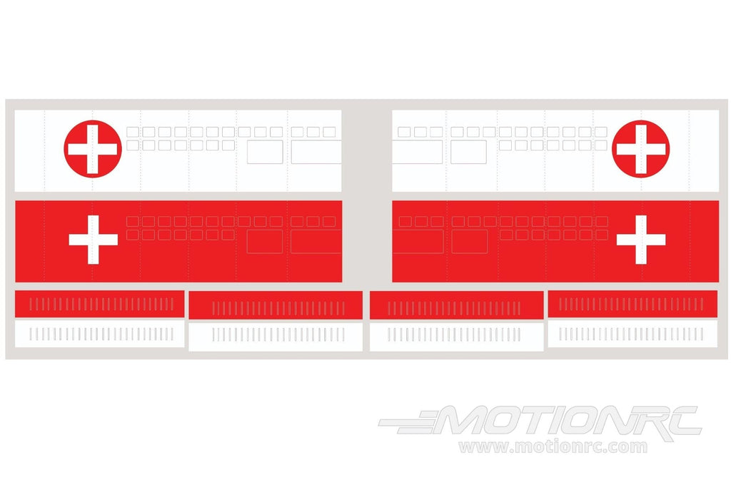 Nexa 2720mm Pilatus PC-6 Swiss Covering Set (Wing) NXA1028-208