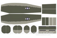 Lade das Bild in den Galerie-Viewer, Nexa 2800mm B-24 Liberator Olive Drab Covering Set - Fuselage And Tail NXA1036-108
