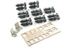 Nexa 2800mm B-24 Liberator Olive Drab Scale Seats (2 pcs.) & Bombs (16 pcs.) NXA1036-117